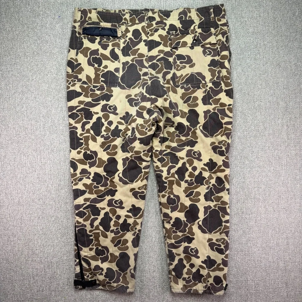 Sports Afield Vintage Insulated Camo Hunting Pants Mens 46-48 Made in USA